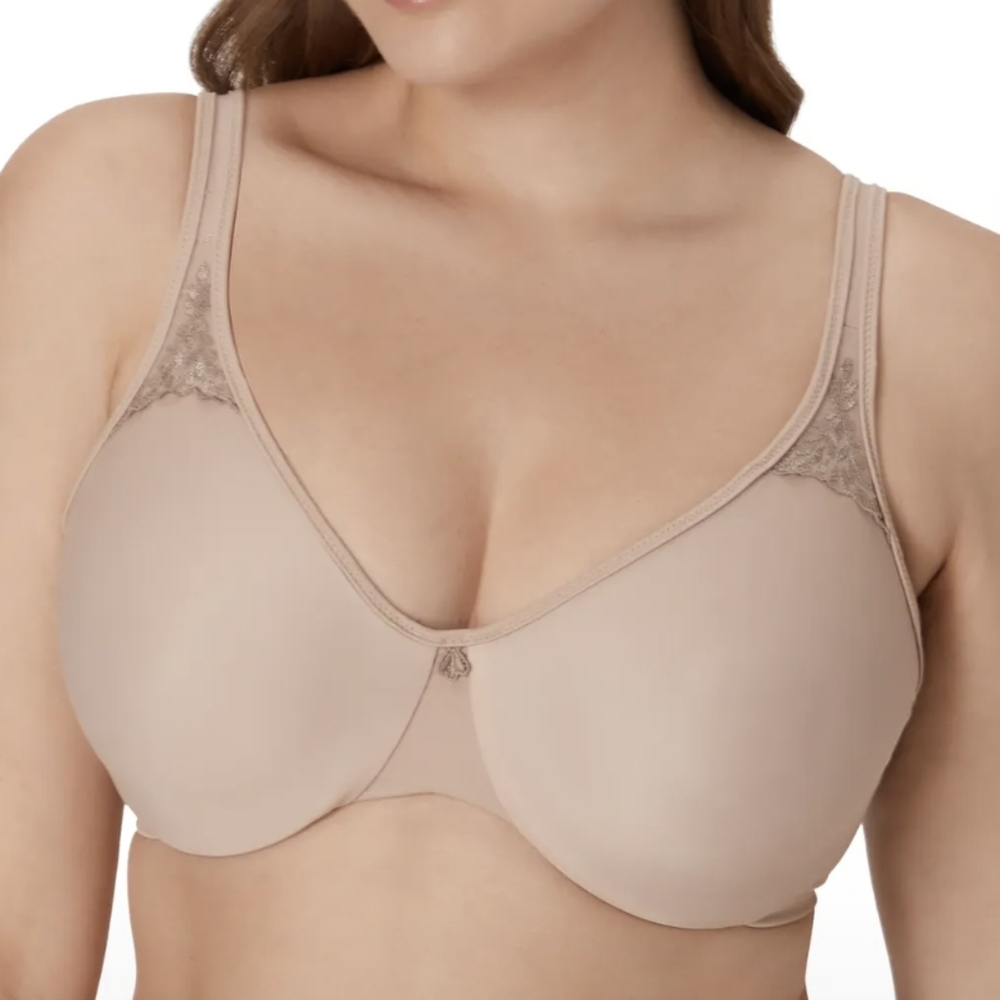 NEW / NWT - Bali Tan Minimizer Bra 42DDD Seamless Comfort 3385